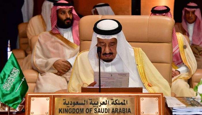 Saudi king slams Iran, US Jerusalem move at Arab summit