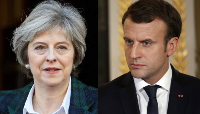 May, Macron face lawmakers angry over Syria strikes
