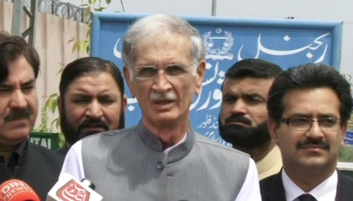 Presenting budget for upcoming govt is ‘pre-poll rigging’, says Khattak