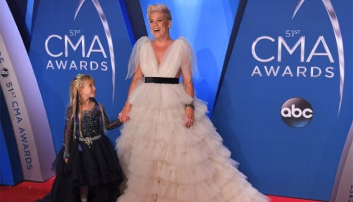 Pink covers People's 'Beautiful' issue with her two children Pink covers People's 'Beautiful' issue with her two children