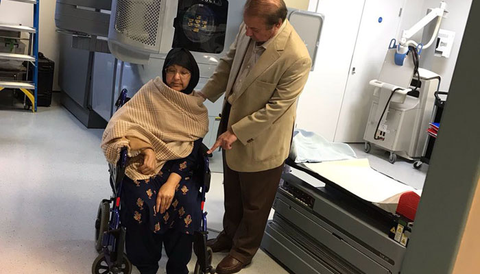 Kulsoom’s chemotherapy treatment has ended: Nawaz Sharif