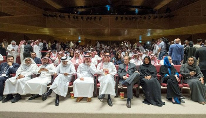 Saudi Arabia hosts first public screening in over 35 years