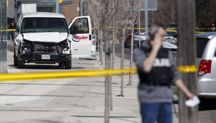 Canadian police seek motive in van attack that killed 10