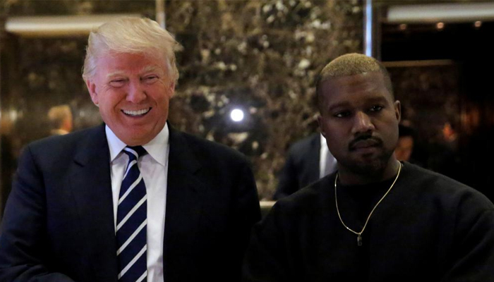 Kanye, Trump exchange sugary comments, send Twitter into frenzy