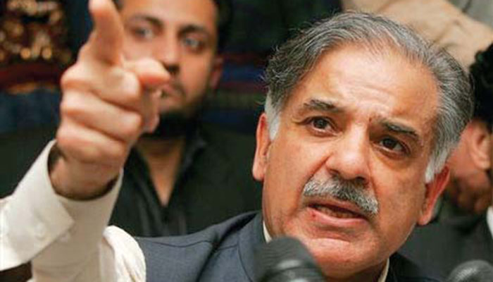 Shehbaz Sharif criticises opponents Asif Zardari, Imran Khan 