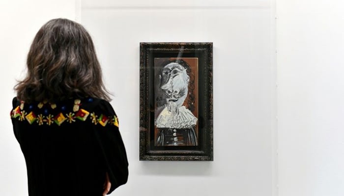 Picasso painting with 25,000 owners on show in Geneva