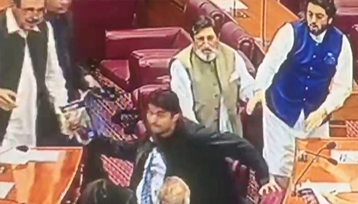 Altercation between PTI, PML-N lawmakers in NA budget session