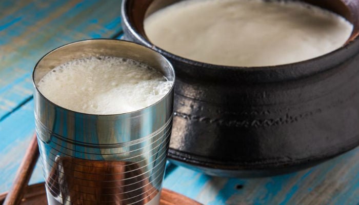 Traditional lassi—most popular summer drink in Pakistan