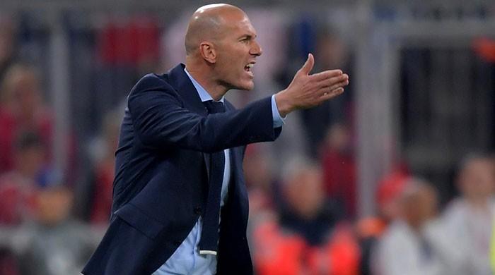 Zidane calls on Madrid fans to create best atmosphere ever against Bayern  Champions League Semi Final First Leg - Bayern Munich vs Real Madrid - Allianz Arena, Munich, Germany - April 25, 2018: Real Madrid coach Zinedine Zidane. Photo: Reuters MADRID: Real Madrid coach Zinedine Zidane called on his club´s supporters to...
