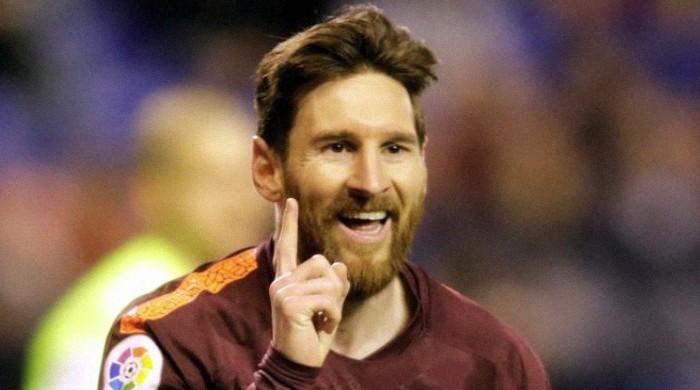 Barcelona clinch La Liga title with win at Deportivo  Barcelona's Lionel Messi celebrates scoring their third goal against Deportivo de La Coruna in La Liga Santander in Abanca-Riazor, A Coruna, Spain, April 29, 2018. REUTERS/Miguel Vidal CORUNA: Barcelona were crowned La Liga champions for the 25th...