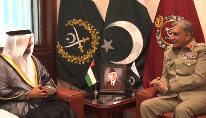 UAE ambassador, COAS discuss UAE-Pakistan Assistance Programme projects: ISPR 