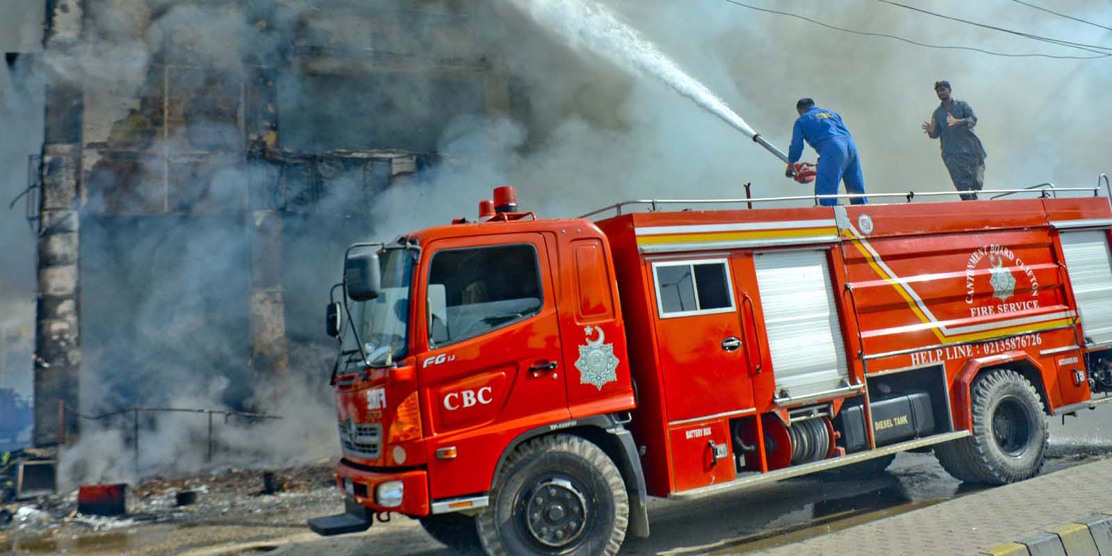 On their own: Karachi's firefighters face the heat with meagre resources