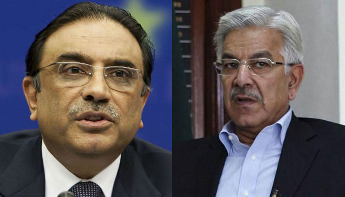 Zardari sought PML-N's help for strengthening him in PPP after 2008 polls: Asif