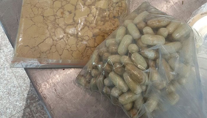 ASF recovers 200 heroin-filled capsules from passenger at Islamabad airport