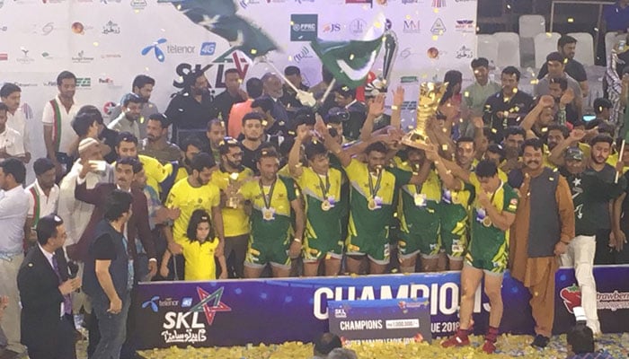 Gujrat Warriors crowned Super Kabaddi League champions 