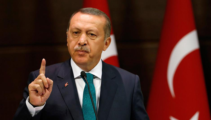 “If my people say continue on this path in the elections, I say I will emerge with victory in the fight against this curse of interest rates,” Erdogan said in Ankara