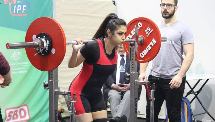 Powerlifter Maryam Nasim secures bronze medal in international event 