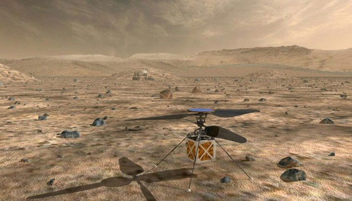 NASA plans to send mini-helicopter to Mars