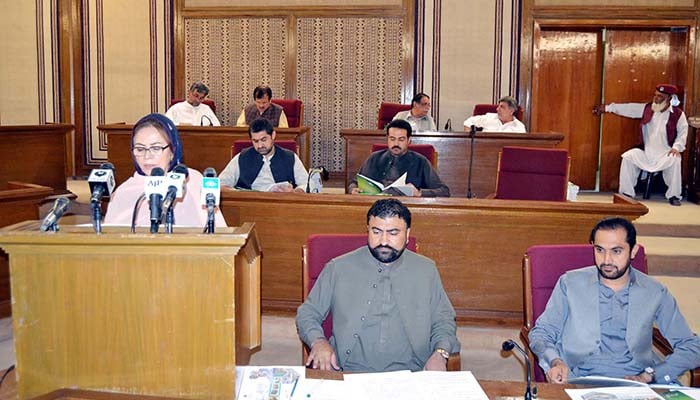 Balochistan presents budget worth Rs352.3bn for fiscal 2018-19