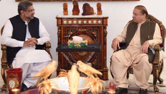 PM Abbasi calls on Nawaz after NSC meeting