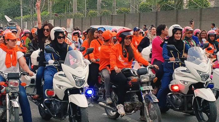 'Women on Wheels' surprise Lahore in move for independence, mobility