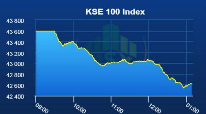 PSX falls as KSE-100 loses over 900 points