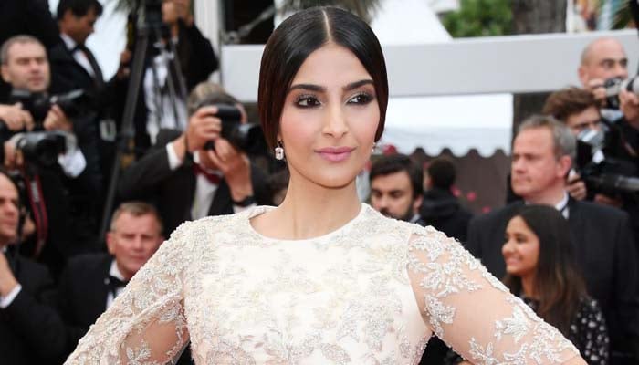 Here's how many hours it took to make Sonam's white dress for Cannes red carpet
