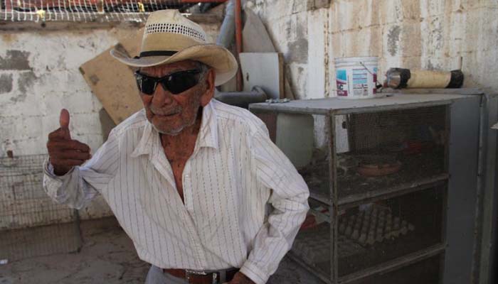 Work key to long life, says Mexican who may be world's oldest man