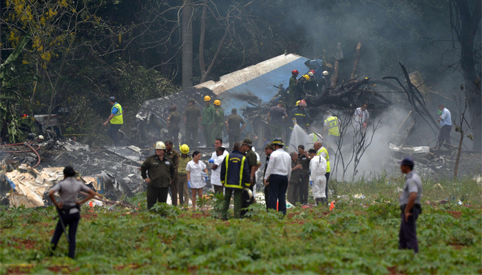 More than 100 dead as passenger plane crashes in Cuba