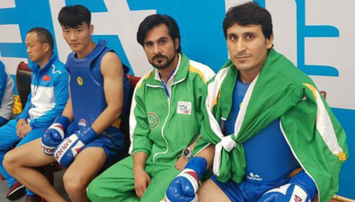 Pakistan’s Maaz Khan finishes as runner up in Wushu championship