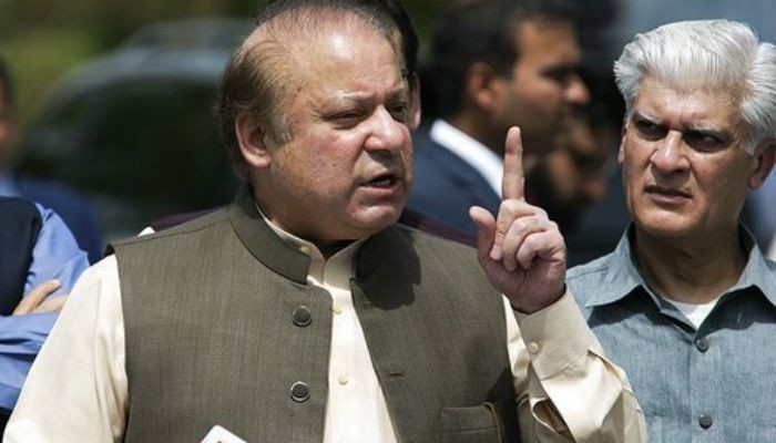 'Vote is about to get respect', says Nawaz