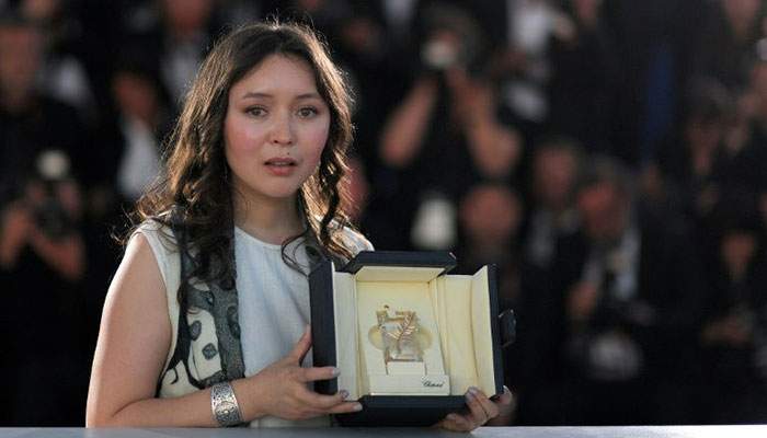 Kazakhstan hopes actress's Cannes win will inspire local talent