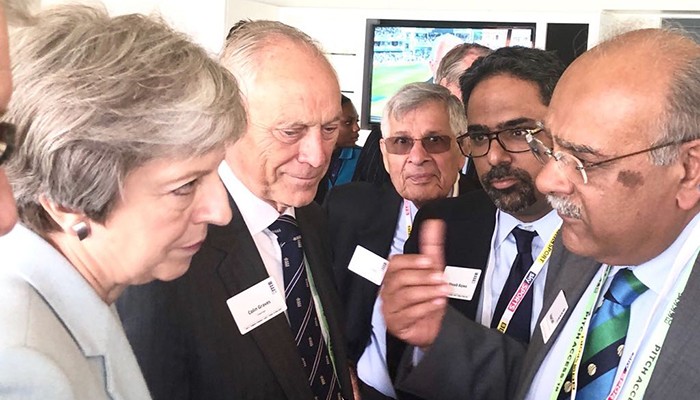 Pakistan hopes for visit by England team, Najam Sethi tells British PM