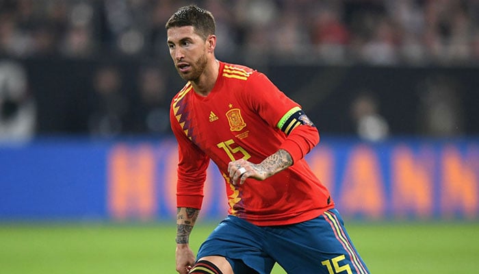 Sergio Ramos releases World Cup anthem for Spain