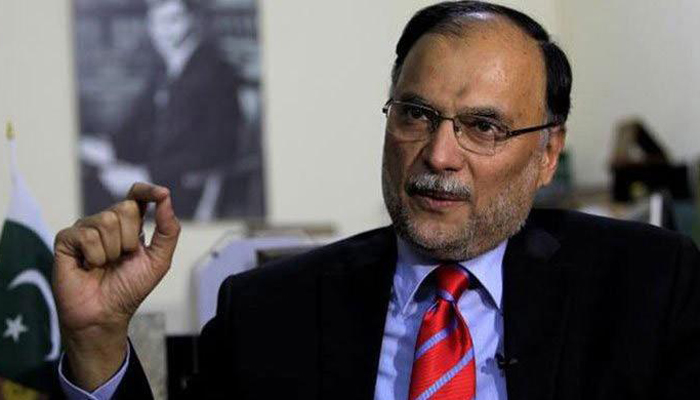 Being forcibly dragged into Imran, Reham issue: Ahsan Iqbal