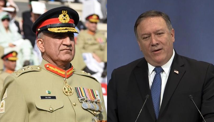 Pompeo, Pak Army chief talk 'political reconciliation in Afghanistan'
