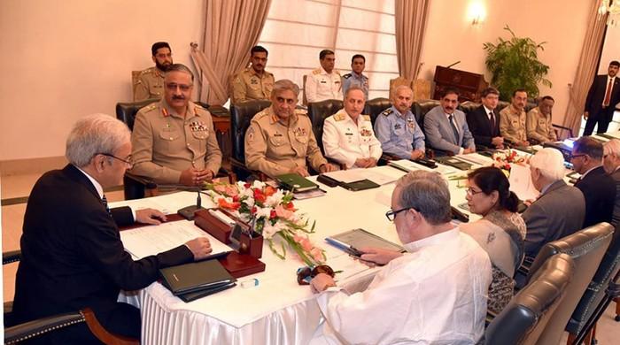 Caretaker PM chairs NSC session, next FATF meeting discussed