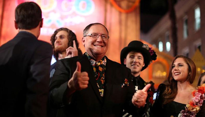 Disney animation chief, Pixar co-founder Lasseter to quit after 'missteps'