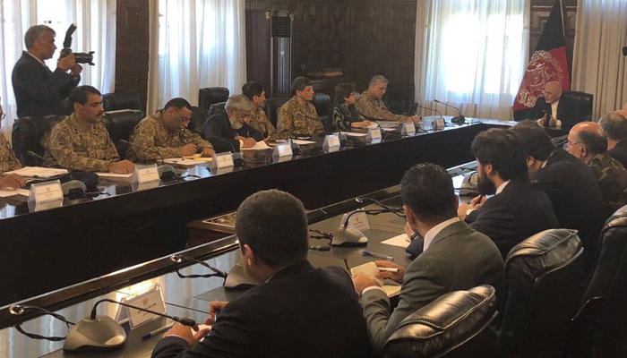 COAS meets Afghan president during Kabul visit