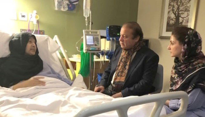 Nawaz, Maryam delay return after meeting Begum Kulsoom's doctors 