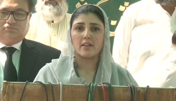 Ayesha Gulalai’s NA-53 nomination papers challenged 