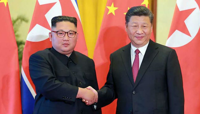 North Korea's Kim hails 'unity' with China in new visit