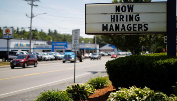 US jobless claims fall, mid-Atlantic manufacturing slows