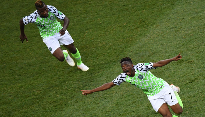 Musa marks return with winning double as Nigeria beat Iceland