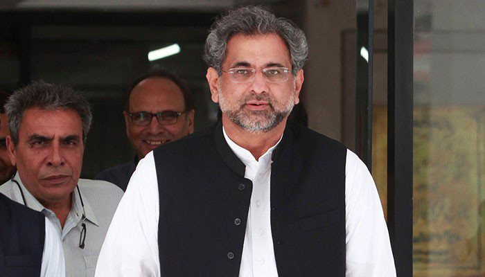 Former PM Shahid Khaqan Abbasi's nomination papers challenged in SC