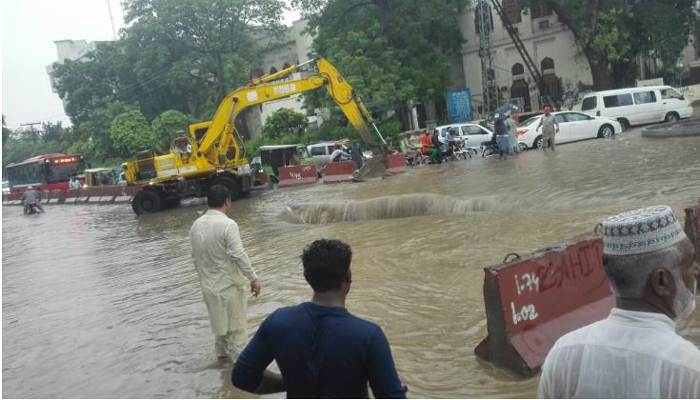 At least six dead as 252mm of rain submerges Lahore