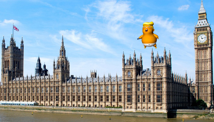 London Mayor approves giant 'Trump Baby' citing people's 'right to peaceful protest'