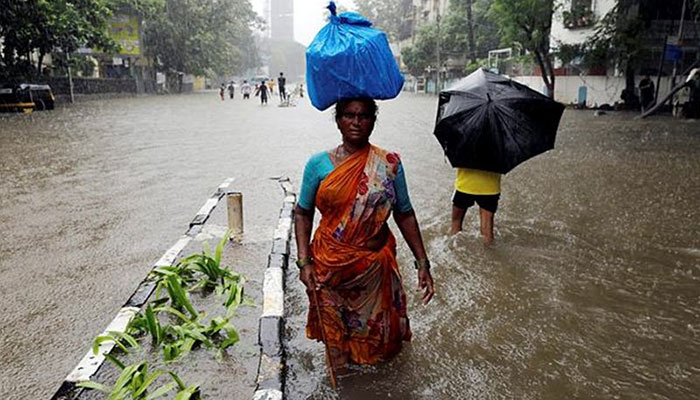 Monsoon rains disrupt traffic, schools in India's financial hub of Mumbai