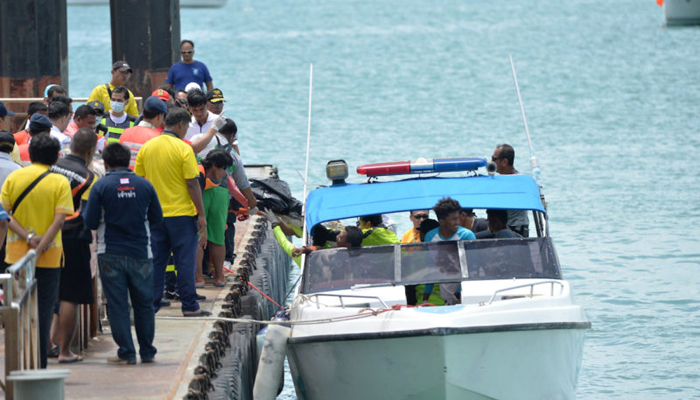 Thailand suspends salvage effort in tourist boat disaster that killed 46