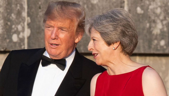 Trump blasts May's Brexit strategy on UK visit
